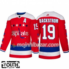 Dresovi Washington Capitals Nicklas Backstrom 19 Adidas 2018-2019 Alternate Authentic - Dječji